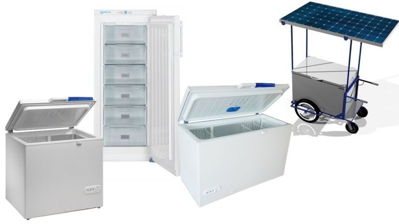 Gamme de réfrigérateurs et congélateurs FREECOLD