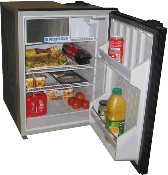 3-way solar -powered refrigerator, 85 L, FREECOLD RFO-85